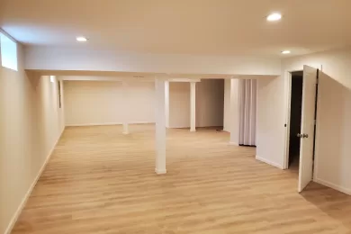 Basement remodeling