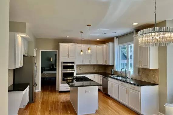 Beautiful white cabinets kitchen