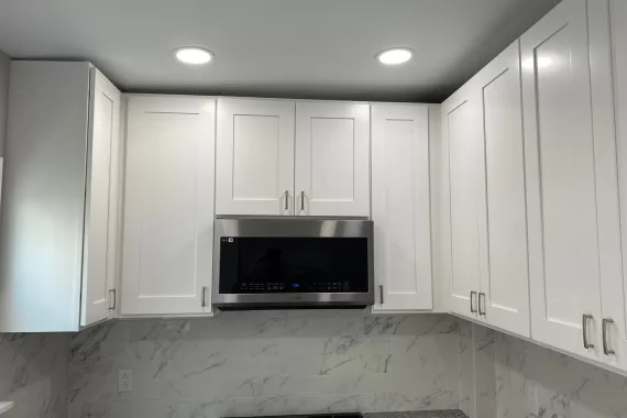 Beautiful white kitchen cabinets, Philadelphia, PA