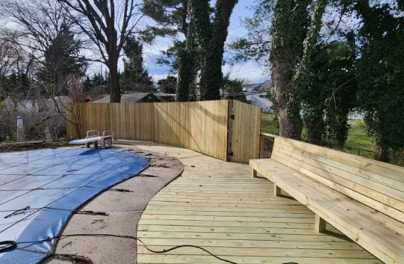 Deck building contractor King of Prussia, after picture 2