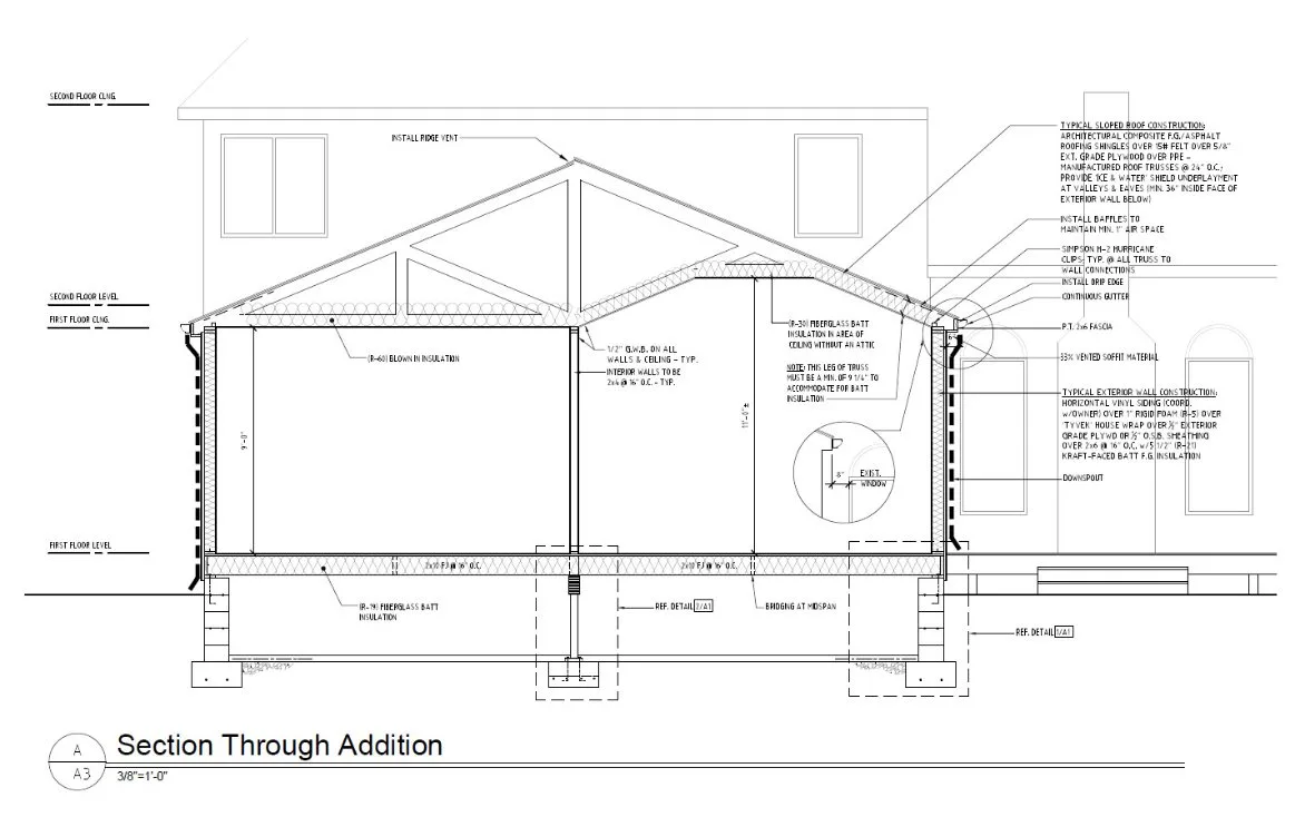 Building addition in West Windsor plans 5