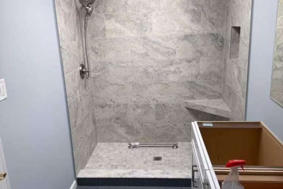 Guest Bathroom Remodeling Project in Warrington, PA picture 1