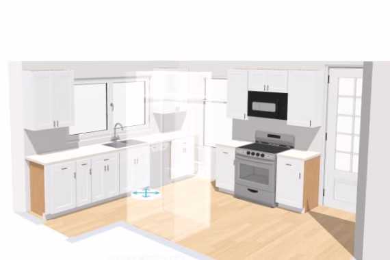 Kitchen Remodeling Project in Hatboro, PA Design 1 Kitchen Remodeling Project in Hatboro, PA Design 1