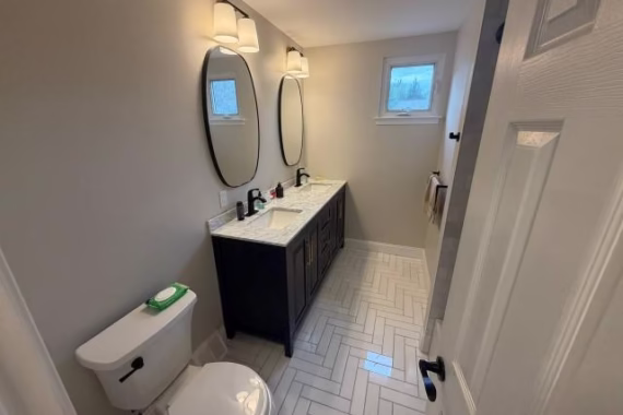 Marble Bathroom Remodel in Holland, PA Picture 1 | BMR BelMax Remodeling