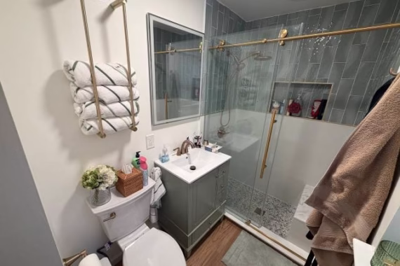 Two-Tone Shower Remodel in Hightstown, NJ Picture 6 | BMR BelMax Remodeling