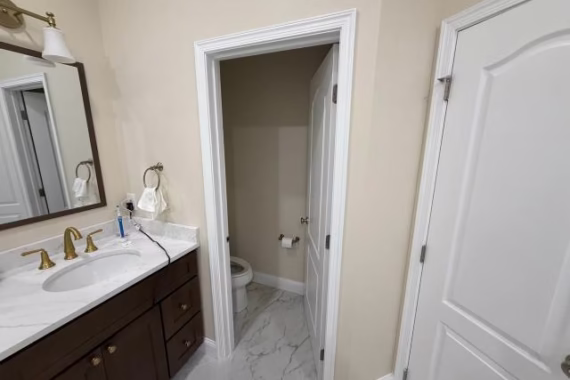 From Built-In Tub Deck to Freestanding Tub: Master Bathroom Remodel in Doylestown, PA Picture 3 | BMR BelMax Remodeling